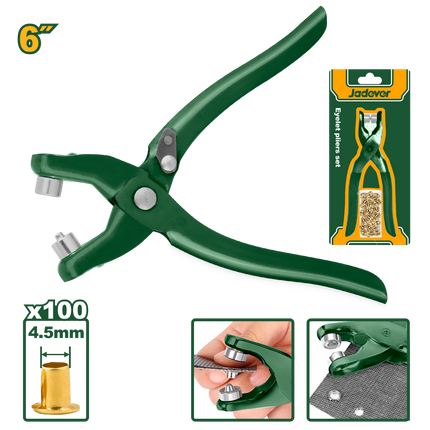 مكبس حلقات 6 انش مع 100 حلقة جادايفر