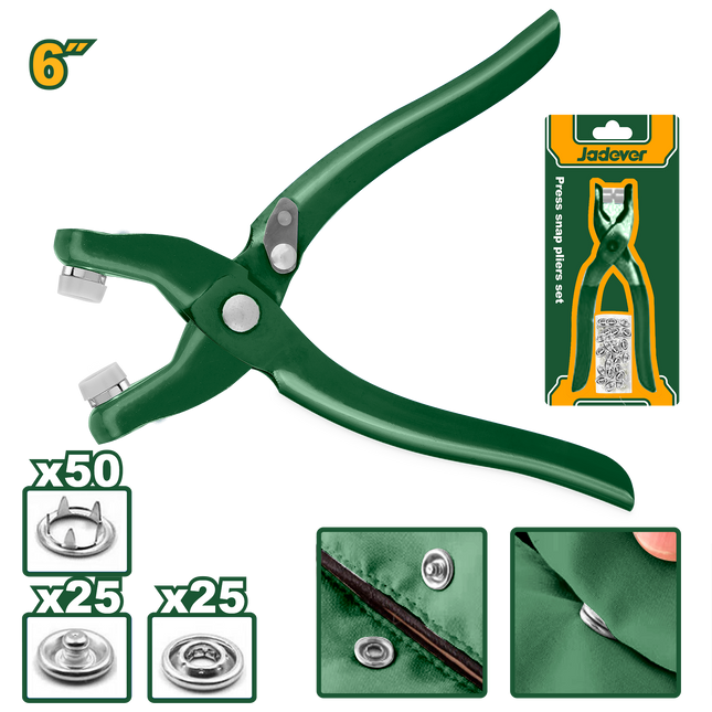 مكبس حلقات كبير مع 100 حلقة من جادايفر