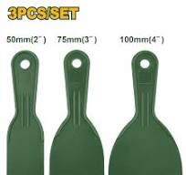 طقم مشاحيف بلاستيك 3 قطع بأحجام مختلفة من جادايفر