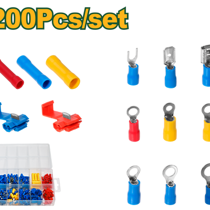 طقم راسيات اسلاك 200 قطعة من جادايفر