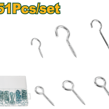 مجموعة علقات برغي متنوعة 151 قطعة من جادايفر