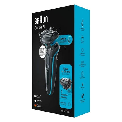 Braun Series 5 Electric Shaver for Wet and Dry Use - 50-M1000s