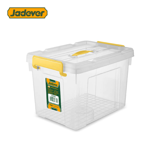 JADEVER 33L Clear Plastic Storage Box