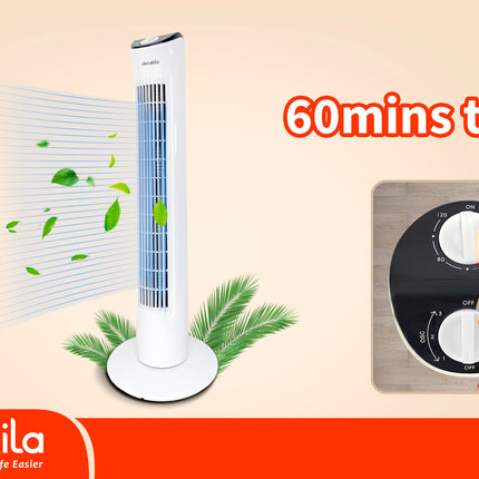 DECAKILA 32 Inch Pedestal Fan