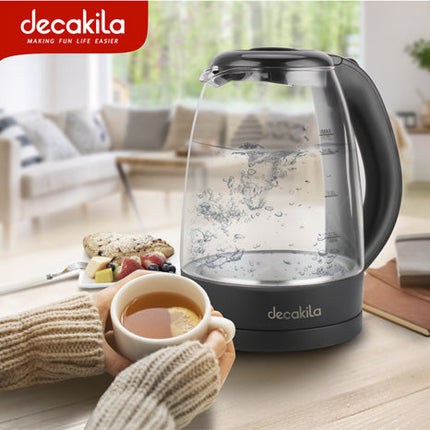 DECAKILA Glass Kettle with Base