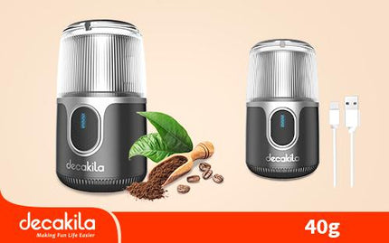DECAKILA rechargeable coffee grinder