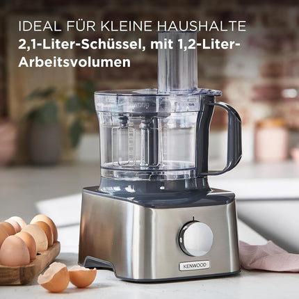 Kenwood MultiPro Compact Food Processor 800W Silver — FDM307SS