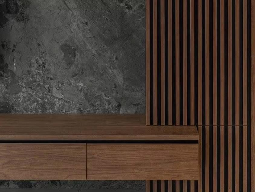 160*24*2900 mm ( ديكور بديل خشب داخلي ( لون ميجانو | 160*24*2900 mm ( ديكور بديل خشب داخلي ( لون ميجانو |