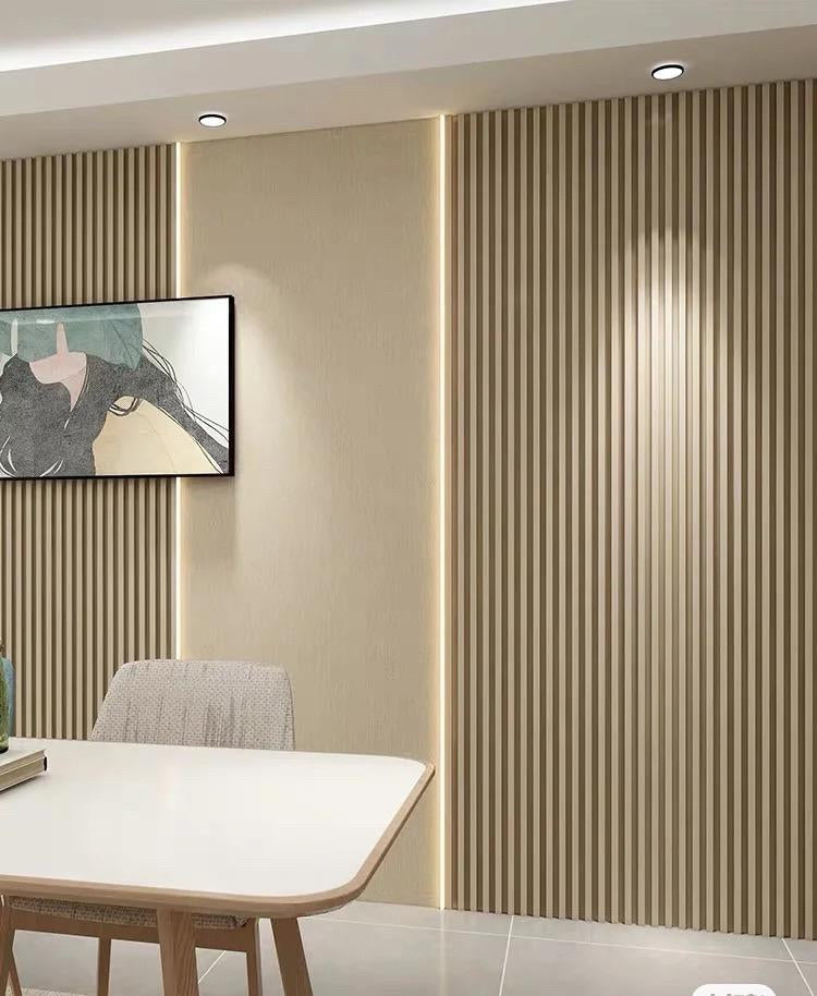 160*24*2900 mm ( ديكور بديل خشب داخلي ( لون بيج | 160*24*2900 mm ( ديكور بديل خشب داخلي ( لون بيج |