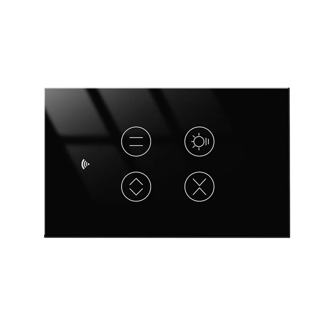 Light control switch with night light
| 1- or 2-gang with night light | Black or white color | Magic or square size | Tuya
