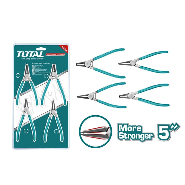 KABASHI Pliers Set – 4 Pcs 5 Inch Total THTJ214041