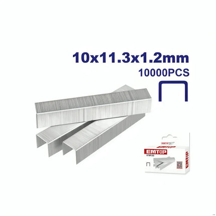 اسم المنتج: كبسات مكبس تنجيد 10 مم - 1000 قطعة  EMTOP ENAL0210