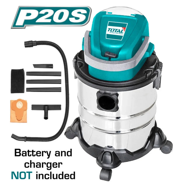20 Liter Rechargable Vacuum Cleaner Total TVLI2005E