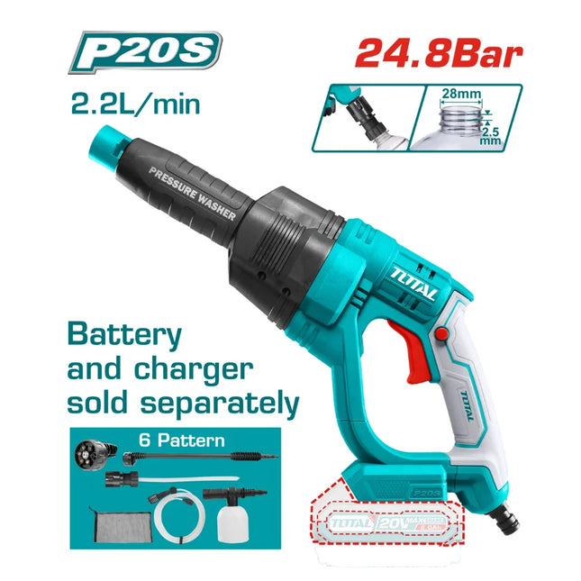 20V Total TPWLI2008 Cordless Washer