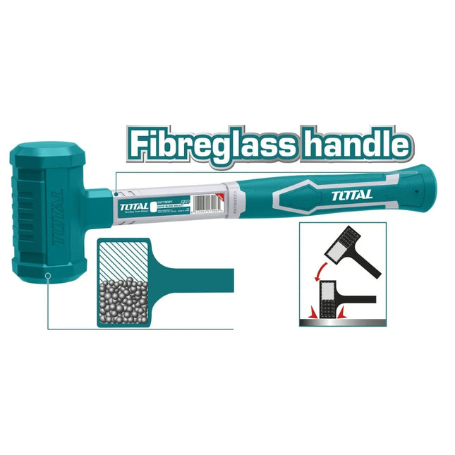 Dead Blow Hammer 2lbs - Fiber Handle Total THT79021
