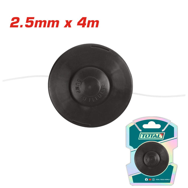 Nylon thread spool 2.5mm x 4m Total TGTLS2545
