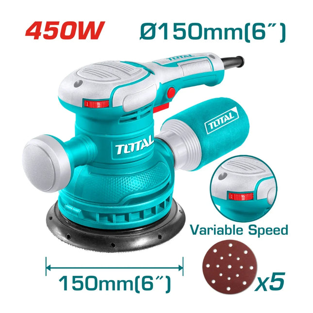 Electric Rotary Trimmer 450W Total TF2061506