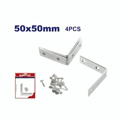 زوايا تثبيت 5×5 – طقم 4 قطع EMTOP EMCY2K50
