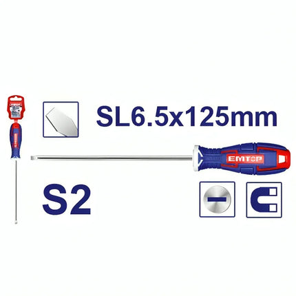 مفك عادي ثقيل  EMTOP ESDRSL6502 Slotted