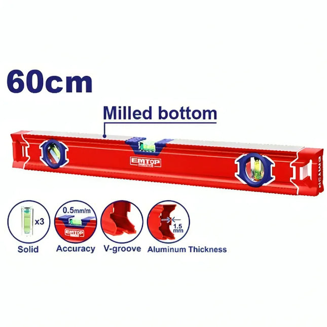 ميزان ماء – 60 سم  EMTOP ESLL26001