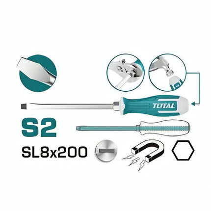 مفك ضرب Total THGS82006 8×200 mm
