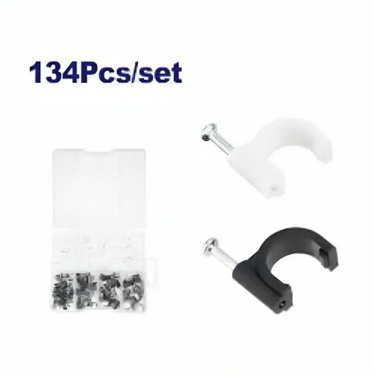 طقم مشابك كابلات 134 قطعة EMTOP EMFQAB01 | EMTOP طقم مشابك كابلات 134 قطعة EMTOP EMFQAB01 | EMTOP