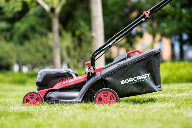 جزازة العشب اللاسلكية وركرافت 40 فولت