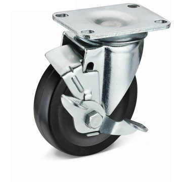 160mm Side lock PU+iron roller bearing 099601 - Mega Hardware