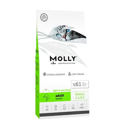 Molly Renal Care Light & Sterilised Salmon 2kg