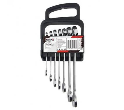 طقم مفاتيح شق رنك 7 قطع - Yato