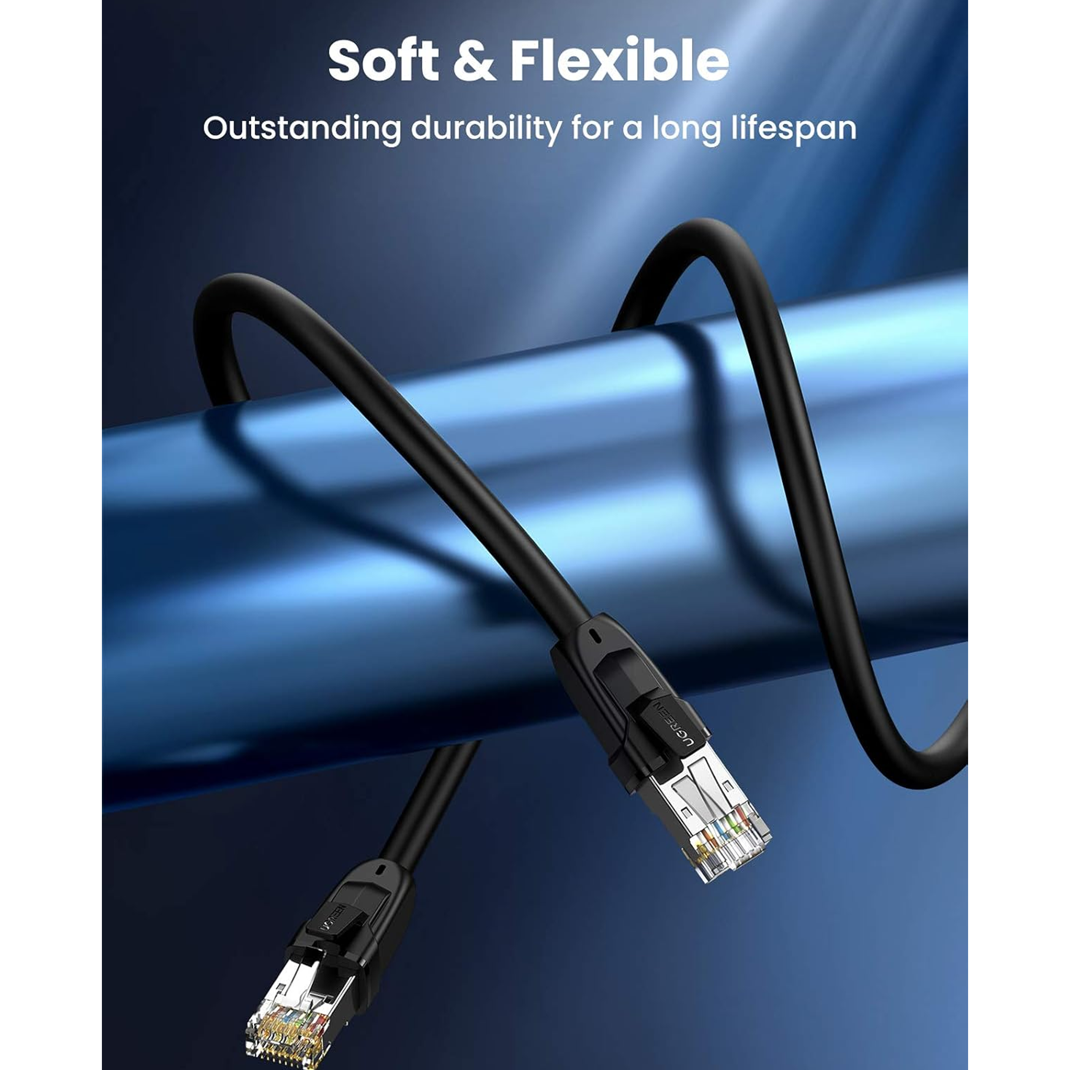 UGREEN Cat8 CLASS I S/FTP Round Ethernet Cable - NW121 – Amman Hardware ...