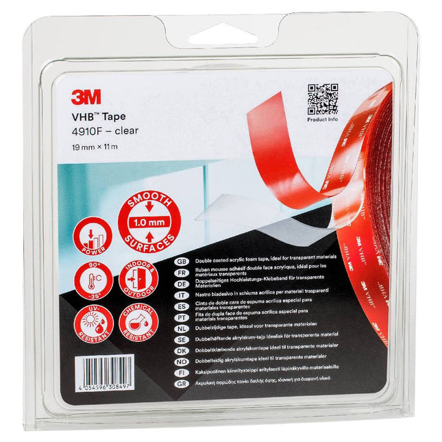 لاصق دبل فيس 19 ملم طول 11 م