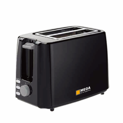 حماصة توست ميجا 750 واط شريحتين اسود