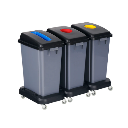 حاويات اعادة تدوير عدد3 60لتر