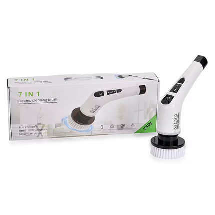 فرشاية تنظيف شحن عدة رووس 7 في 1