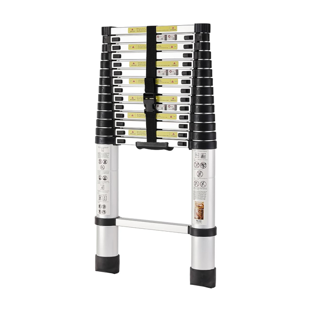 سلم تلسكوب عادي المنيوم من مزايا طول 3متر