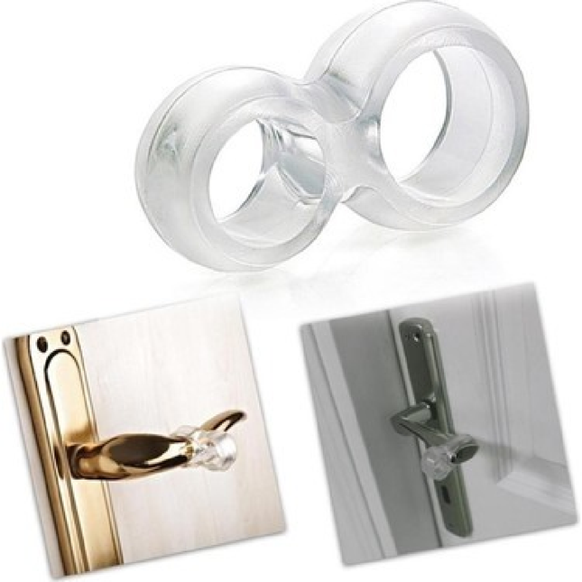 ستوب باب شفاف - 4 قطع