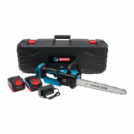 منشار شجر شحن12أنش بطاريتين وشاحن بيوتيBYT-CS213