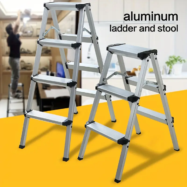 سلم ألمنيوم ثقيل متعدد الاستخدامات – عدة مقاسات