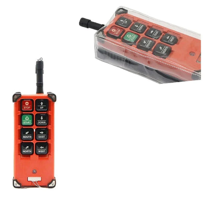 Industrial remote control for operating cranes 