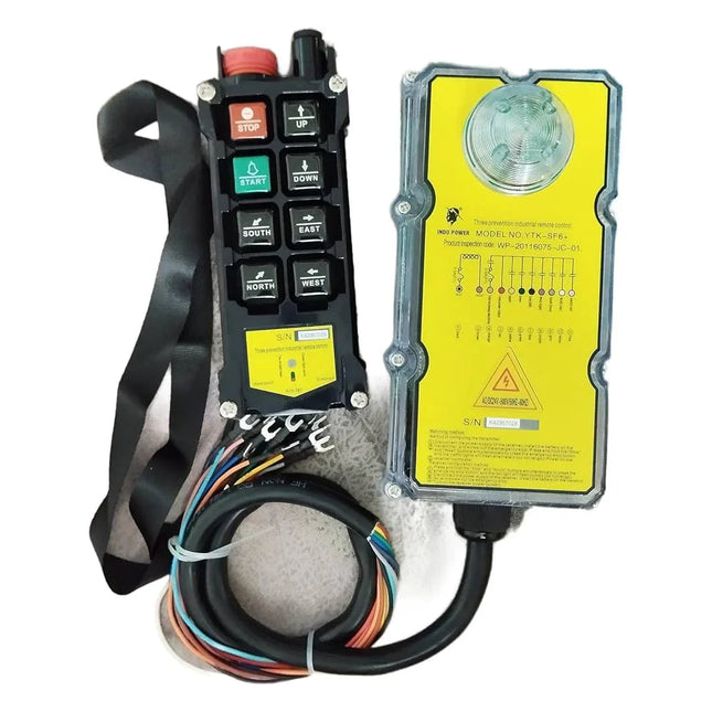Wireless remote control for cranes – Power YTK-SF6+ 