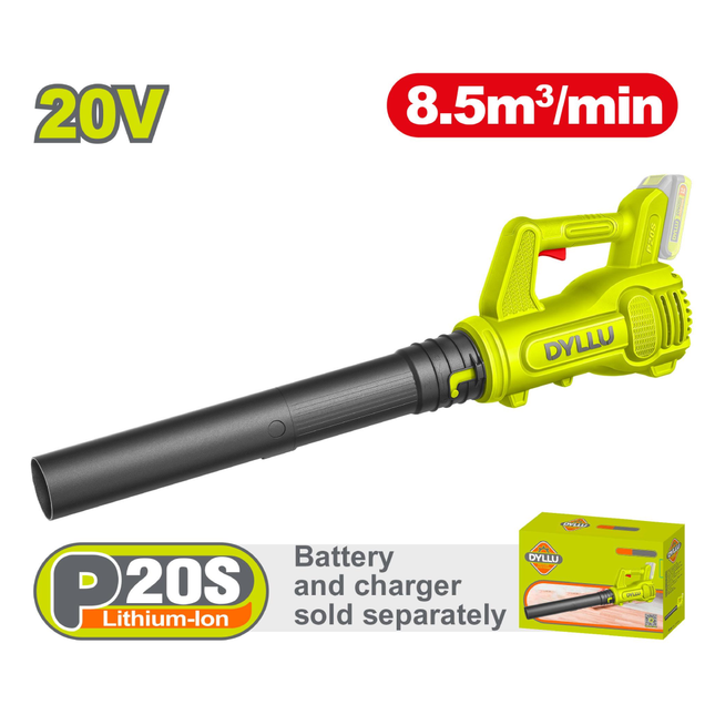 بلور شحن 20 فولت مع بطارية وشاحن من ديلو