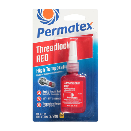 لاصق لتثبيت البراغي حرارة عالية 250درجة 10مل 27200