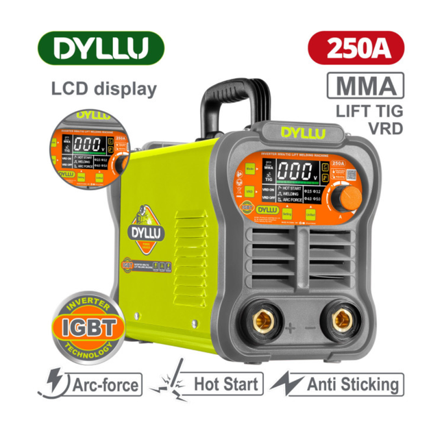 Dello DTWD32501 Industrial 250 Amp Welding Machine 