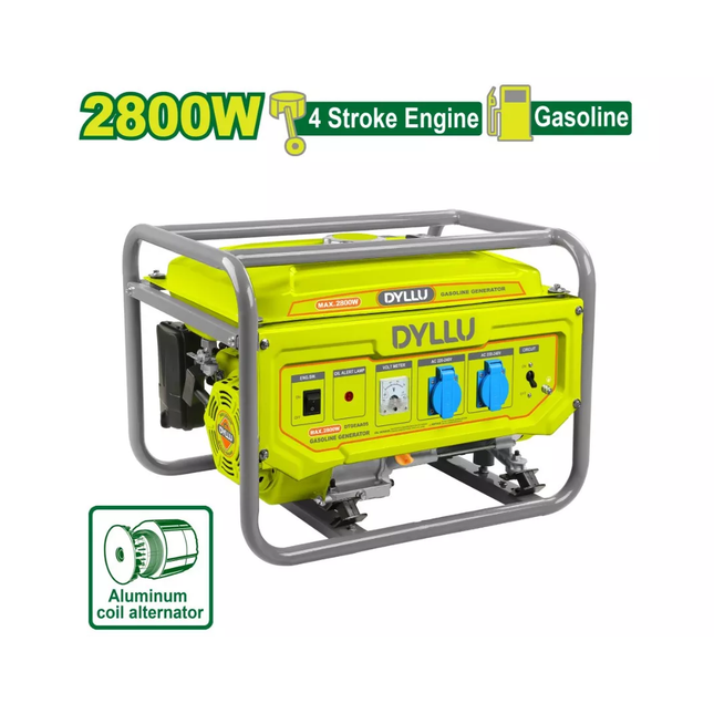 مولد كهرباء بنزين 2800 واط 28 كغم ديلوDTGEAA05