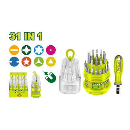 Dellew 31-Piece Precision Screwdriver Set DTSS1J31 