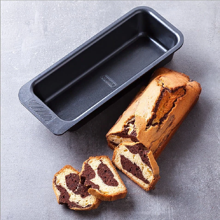 Non-stick carbon cake pan, black, 30 cm