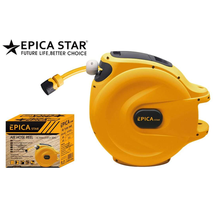 Automatic air hose reel, 15 meters, Epica