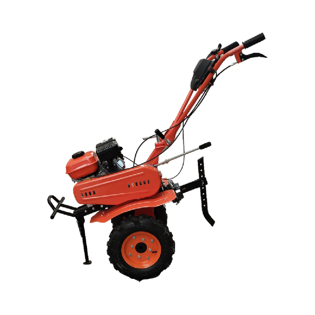 محراث بنزين 7حصان  قشاط لون احمر