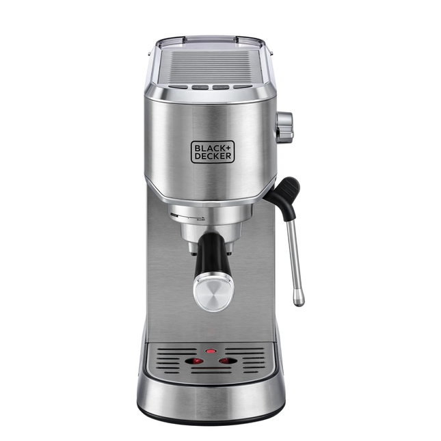 بلاك اند ديكير ماكينة تحضير قهوة اسبريسو مع صانع رغوة الحليب